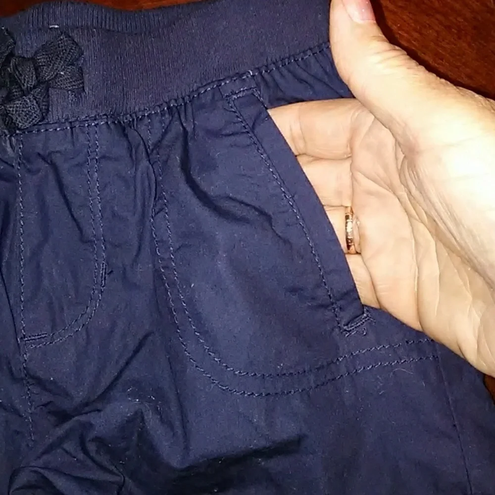 Girl's Navy Uniform Shorts